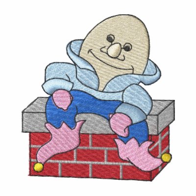 Humpty Dumpty Chaqueta Bordada De Entrenamiento Humpty Dumpty Chaqueta Bordada De Entrenamiento