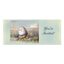 Humpty Dumpty Custom Invite