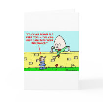 humpty dumpty insurance cards by rexfmay humpty dumpty insurance cards