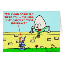 humpty dumpty insurance cards by rexfmay humpty dumpty insurance cards
