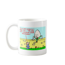 humpty dumpty insurance mug