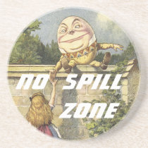 Humpty Dumpty NO SPILL ZONE COASTERS coasters
