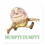 Humpty Dumpty Sat on a Wall Stickers