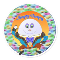 Humpty Dumpty stickers by Castleinc Humpty Dumpty stickers