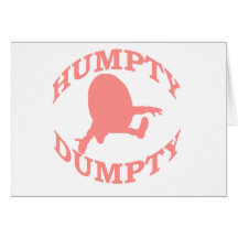 Humpty Dumpty Tarjetón