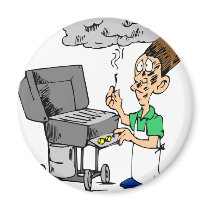 Humrous Grill Gifts magnets by GrillGifts Humrous Grill Gifts magnets