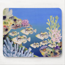 Humu­humu­nuku­nukuapuaa Mouse Pads
