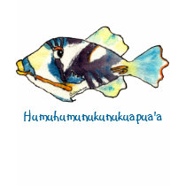 Humuhumunukunukuapua'a Cartoon Fish T-shirt