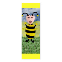 Hun E. Bee, Bookmark business cards