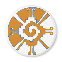 HUNAB KU FRIDGE MAGNET