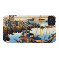 Hundred Poems Explained by the Nurse Hokusai iPhone 4 Cases