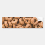 Hundreds Of Chocolate Cereal Rings Bumper Stickers