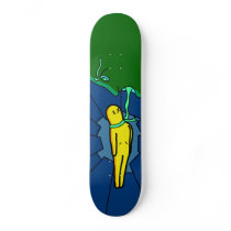 Hung by his own words Skateboard