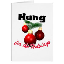 Hung for the Holidays Cards cards