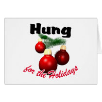Hung for the Holidays Cards cards