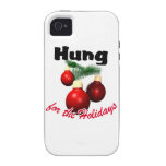 Hung for the Holidays iPhone 4 Covers
