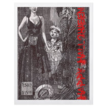Hung Halloween Card flyers by babydollboutique Hung Halloween Card flyers