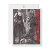 Hung Halloween Card
