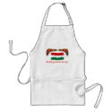 Hungarian Boldog Karacsonyt aprons