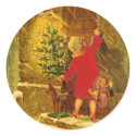 Hungarian Christmas from 1896 sticker