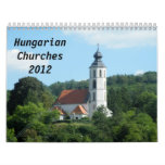 Hungarian churches 2012 wall calendars