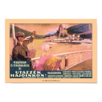 Hungarian Danube Ferry Poster posters