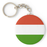 Hungarian Flag Keychain