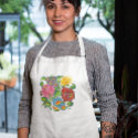hungarian flowers aprons