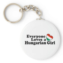 Hungarian Girl Keychains