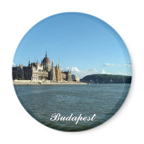 Hungarian Parliament and the Danube magnets by ribizlifozelek Hungarian Parliament and the Danube magnets