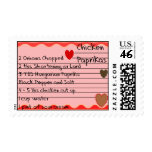 Hungarian Recipe Postage Stamps