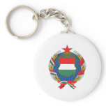 Hungary 1957 Coat Of Arms Keychain