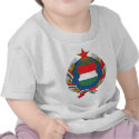 Hungary 1957 Coat Of Arms t-shirts