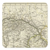 Hungary and its by land from the government square sticker