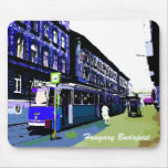 Hungary Budapest street view art Mousepad