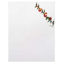 Hungary Chili Peppers Custom Letterhead