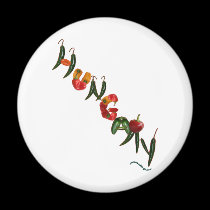 Hungary Chili Peppers magnets
