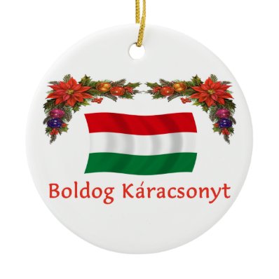 Hungary Christmas Ornament