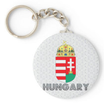 Hungary Coat of Arms Keychain