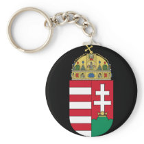 hungary coat of arms key chain