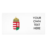 Hungary Coat of Arms Personalized Photo Card