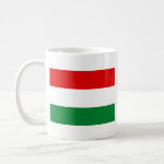 Hungary Flag Map Classic Mug