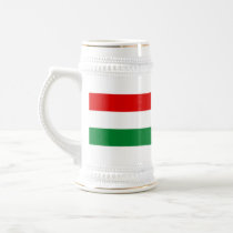 Hungary Flag and Map Mug by FlagAndMap Hungary Flag and Map Mug