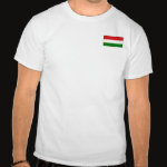 Hungary Flag Map Basic T-Shirt