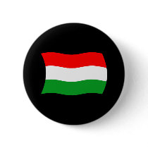 Hungary Flag Button