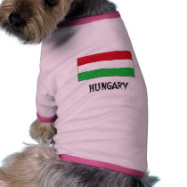 Hungary Flag pet clothing by flagshirt Hungary Flag pet clothing