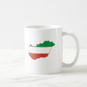 Hungary flag map mugs by FlagStore Hungary flag map mugs