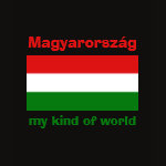 Hungary Flag Map Text Ladies Baby Doll