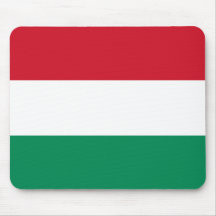 Hungary Flag Mouse Pads