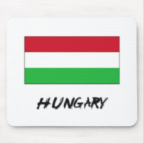 Hungary Flag Mouse Mats